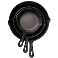 New design rectangle Cast Iron Skillet for 5 kinds food